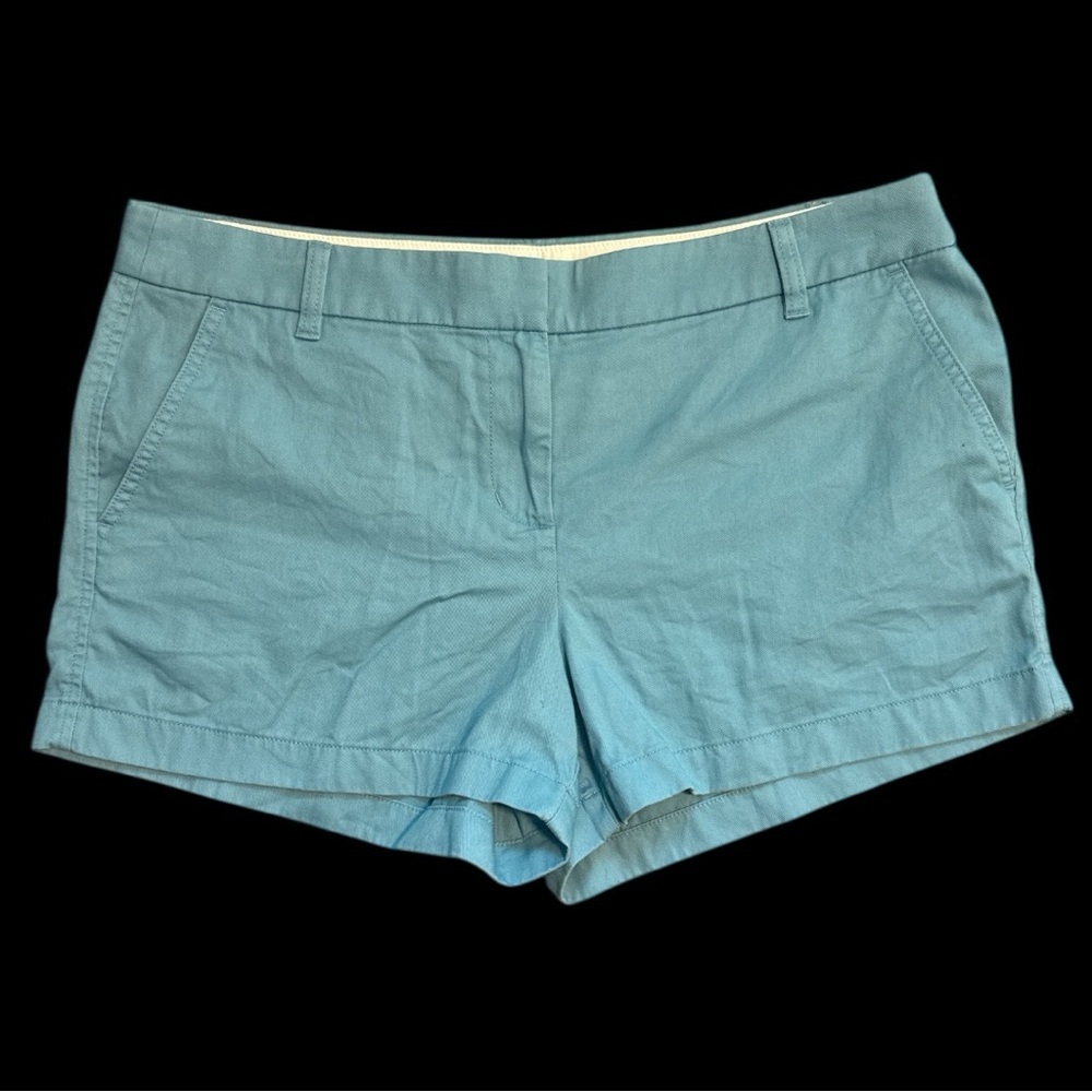 J. Crew Blue Bermuda Shorts Lightweight Cotton‎